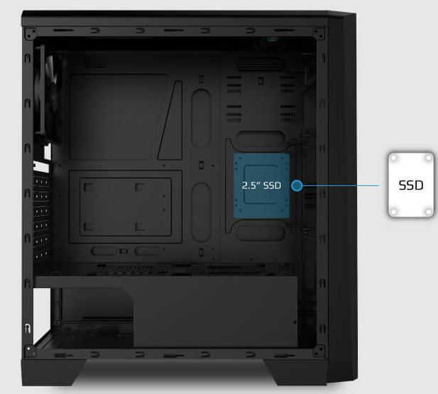Kasë Aerocool Cylon, Midi Tower