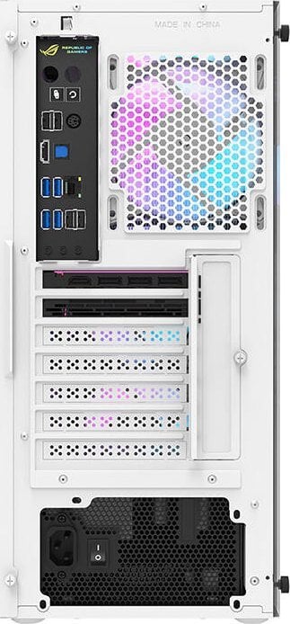 Kasë Darkflash DK352 Mesh ARGB, e bardhë, Midi Tower