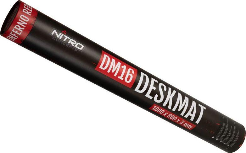 Mauspad Nitro Concepts Deskmat DM16, XXL, i kuq