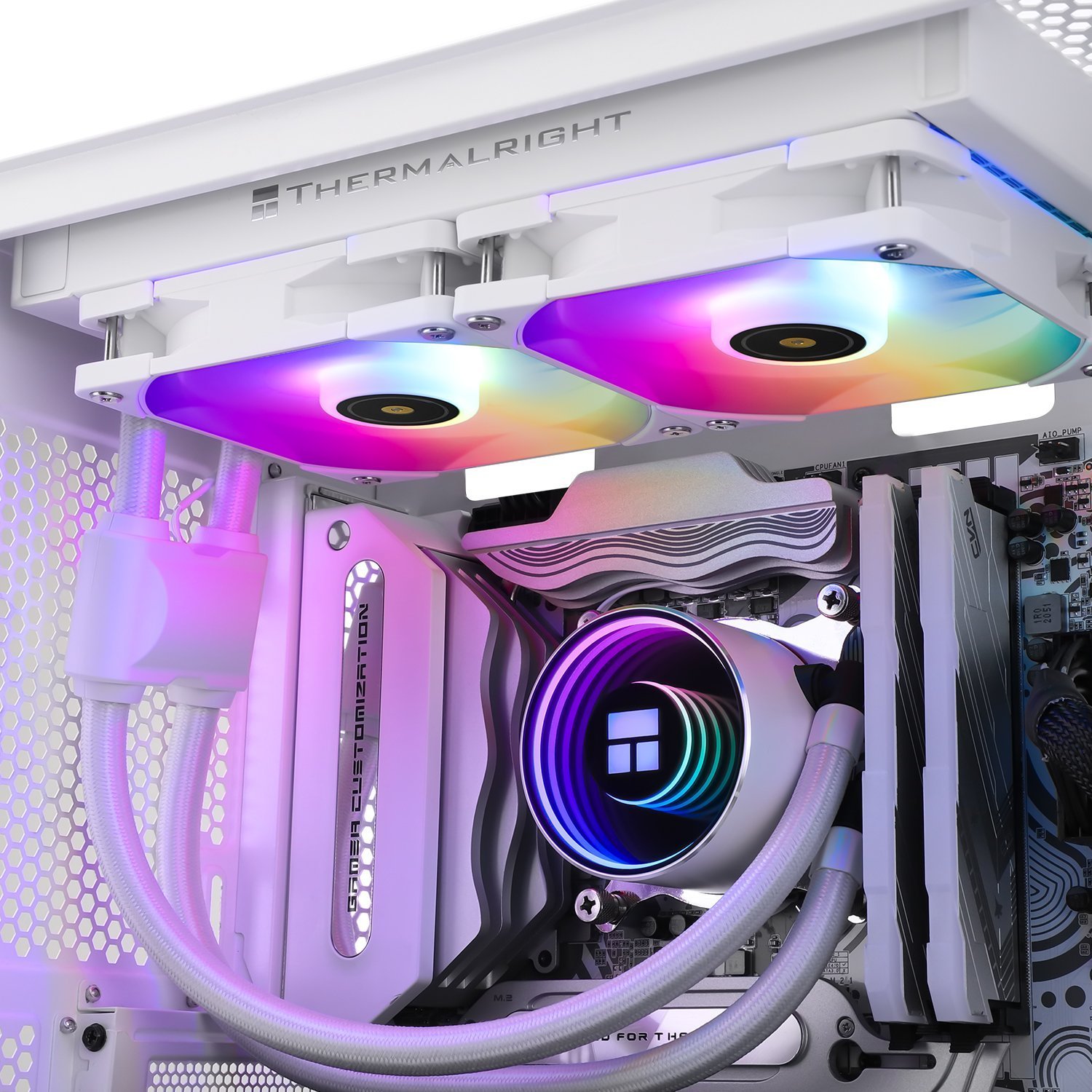 Ftohës AIO CPU Thermalright Frozen Notte 240, 240mm, ARGB, i bardhë