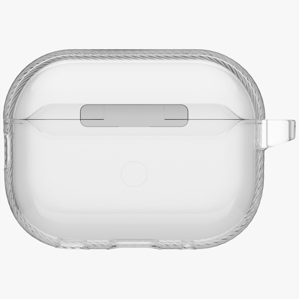 Kuti mbrojtëse UNIQ Glase Pro për AirPods Pro 3, TPU transparent, efekt glossy, e tejdukshme