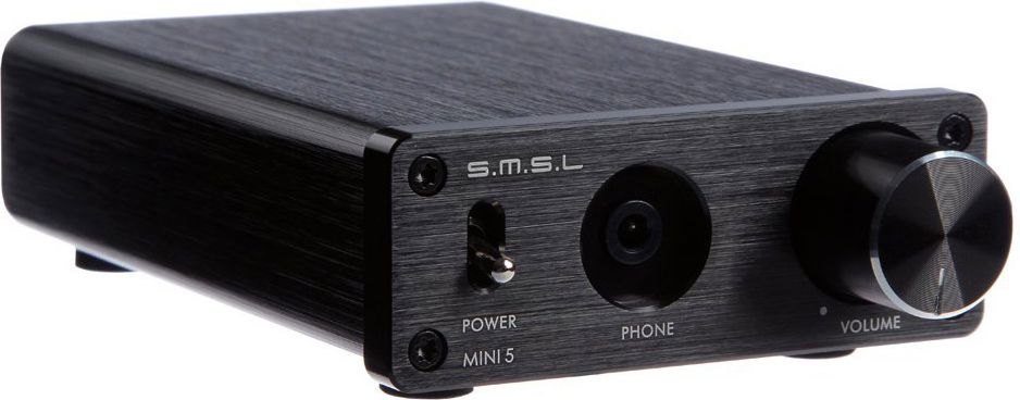 Streamer audio SMSL N100, rrjet Wi Fi LAN, AirPlay DLNA Bluetooth, gri