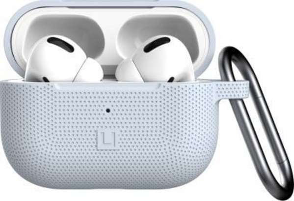 Mbështjellëse Urban Armor Gear Dot për Airpods Pro, e kaltër / e bardhë