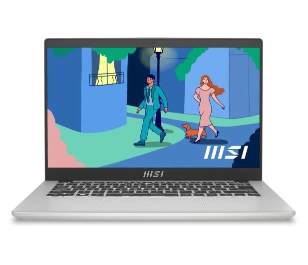 Laptop MSI Modern 14, 14", Intel i5-1155G7, 16 GB RAM, 512 GB SSD, i argjendtë
