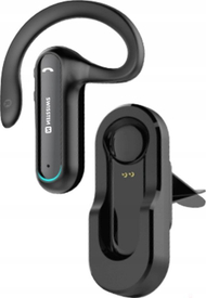 Kufje Bluetooth Swissten Dock Earpiece, me qëndrim magnetik, e zezë