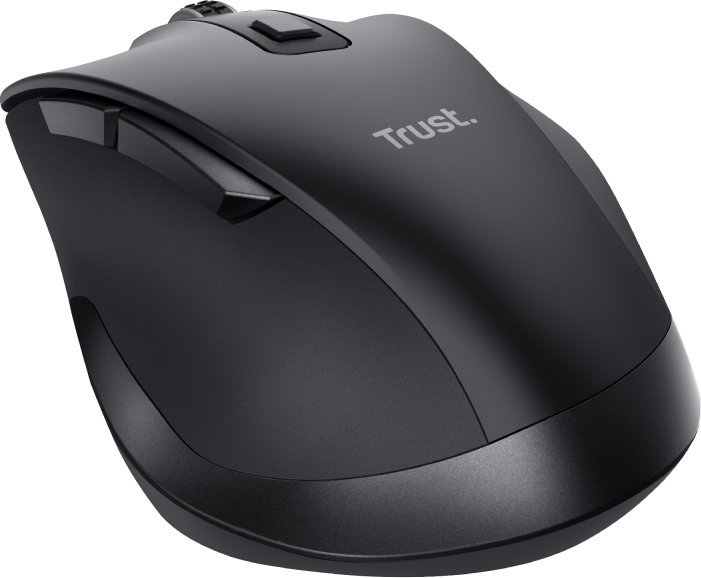 Maus wireless Trust Fyda, ergonomik, DPI 800-2400, i zi