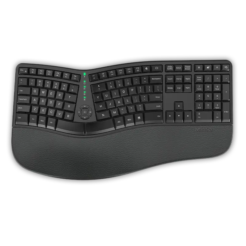 Tastierë Ergonomike Wireless Meetion DirectorW