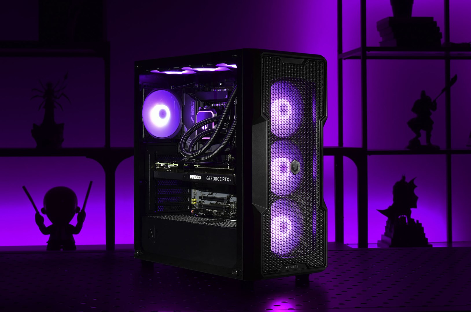 Kompjuter Actina, Core i5-14600KF, 32GB DDR5, RTX 4070 Ti Super, i zi