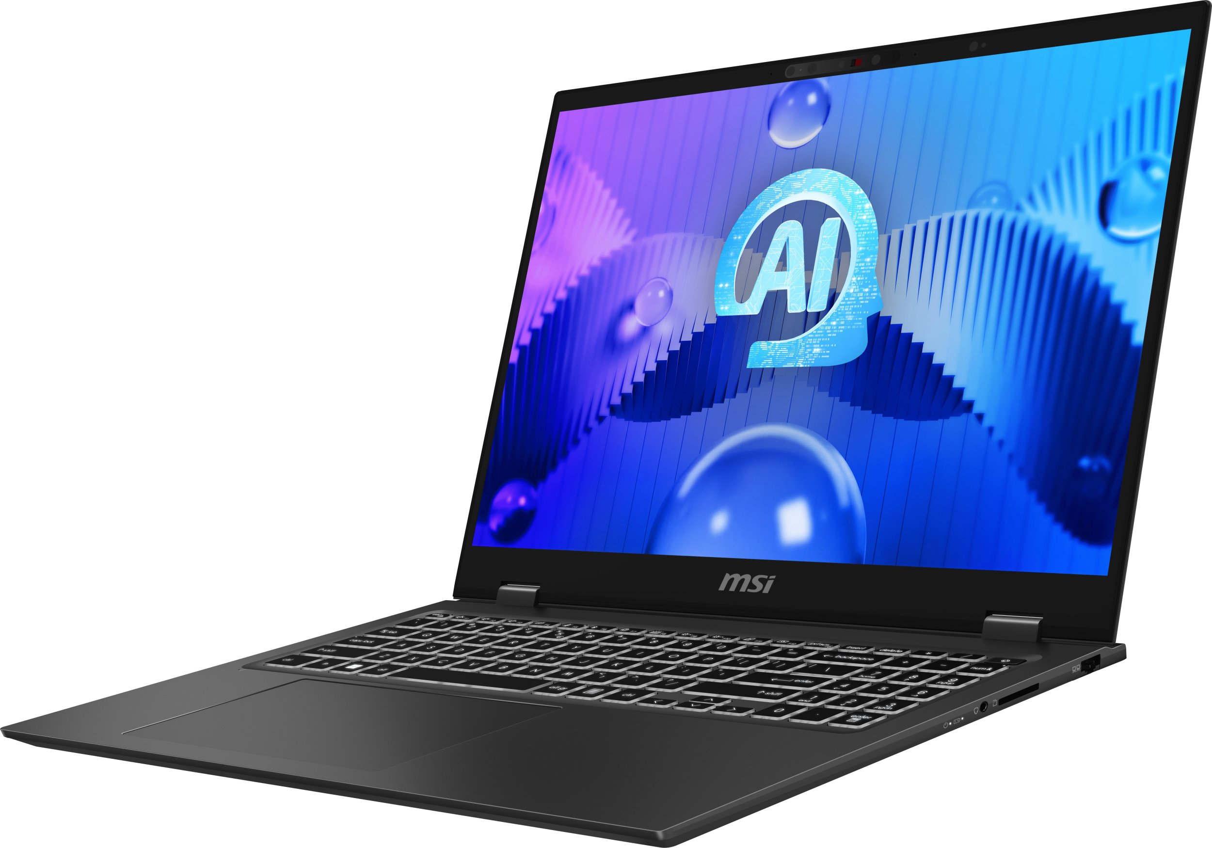 Laptop MSI Prestige 16 AI Evo B1MG-022NL, 16", Intel Core Ultra 7, 32GB RAM, 1TB SSD, gri
