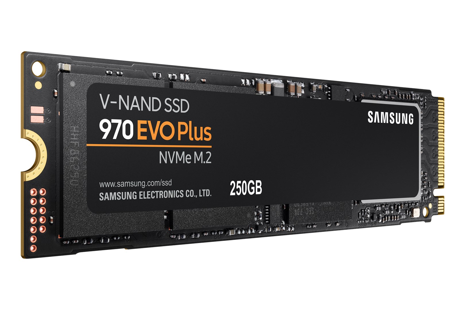 Disk SSD Samsung 970 EVO Plus, 250GB, M.2 PCIe 3.0, 3500MB/s, e zezë