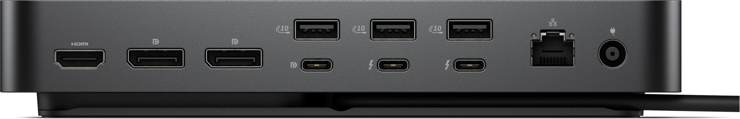 Док станица Dell Pro Thunderbolt 4 Smart Dock, Thunderbolt 4, многу порти, црна