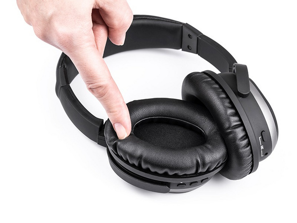 Kufje Tracer Stillo ANC, Bluetooth 5.0, 40mm, 15h, të zeza