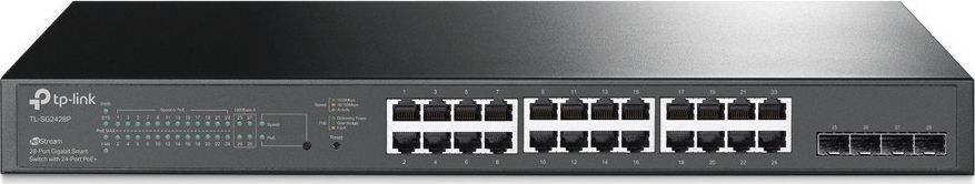 Switch TP-Link TL-SG2428P, 28 porte, 24 PoE+, 4 SFP, i zi