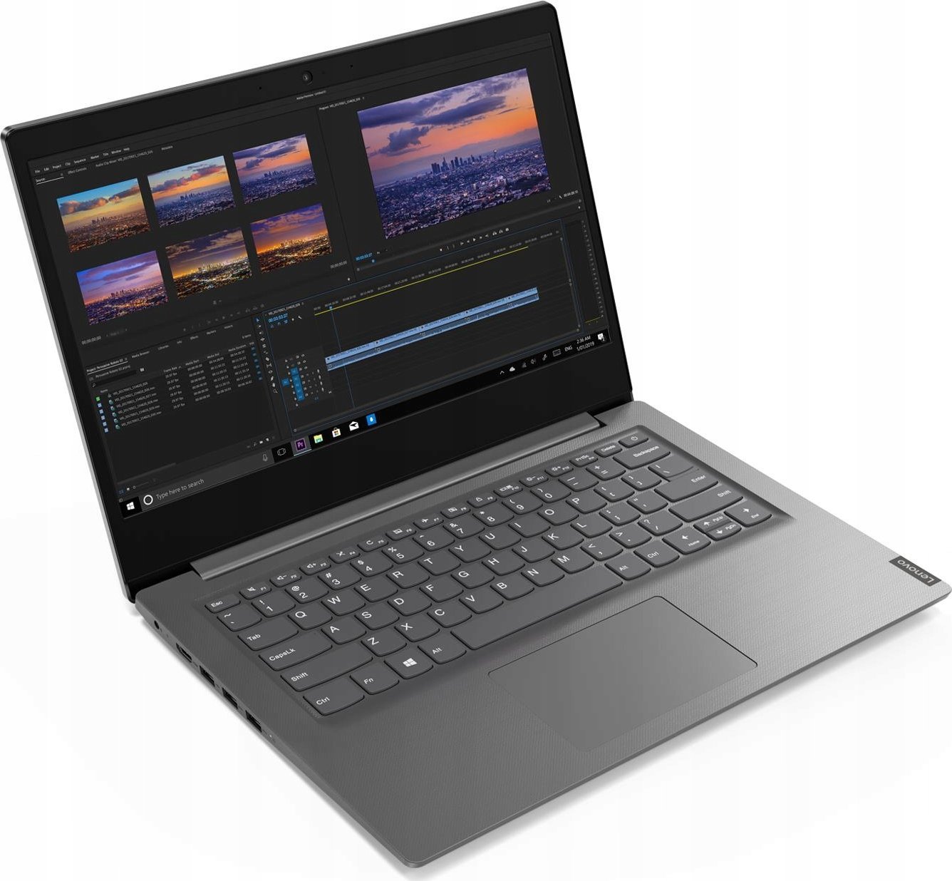 Laptop Lenovo V14 IIL, 14", i3 1005G1, 8GB 256GB SSD, gri