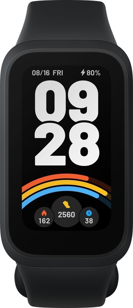 Byzylyk smart Xiaomi Smart Band 9 Active, ekran smart, monitorim fitnesi, i zi