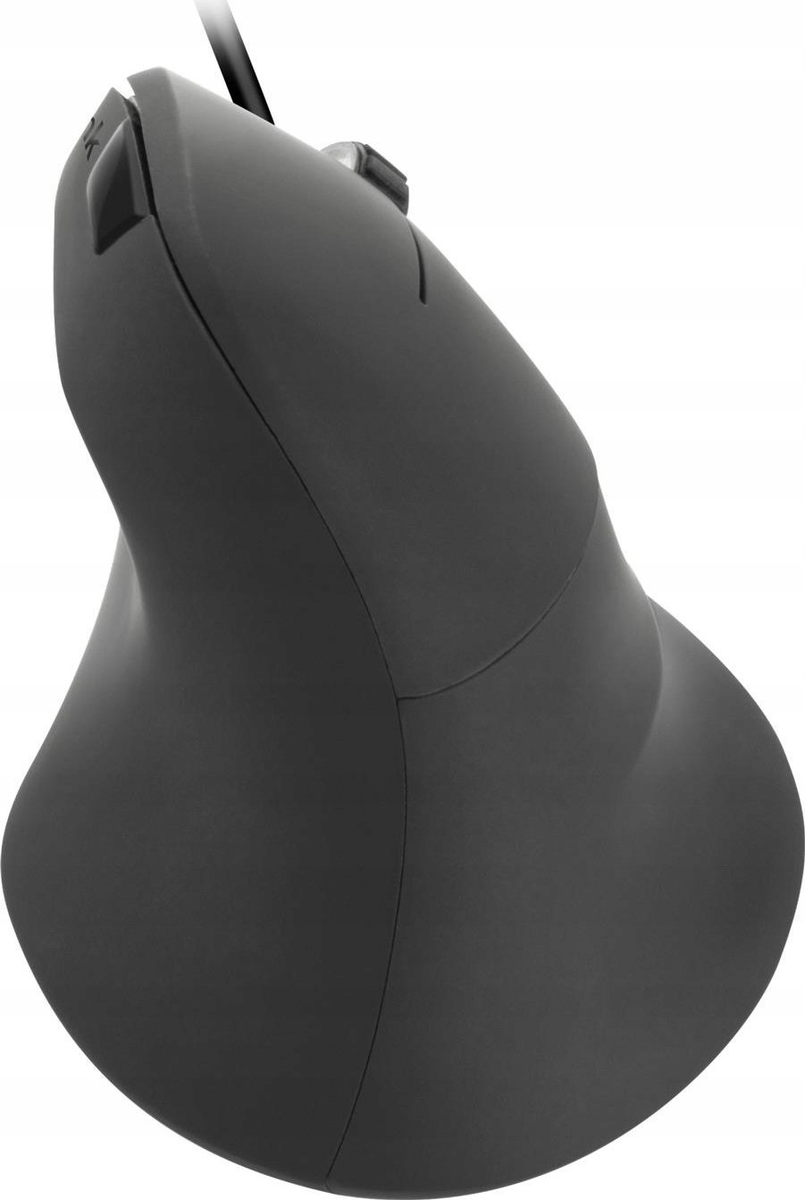 Maus vertikal Speedlink PIAVO, ergonomik, me kabllo USB, i zi