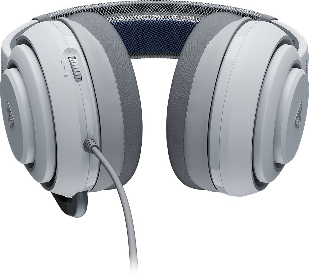 Headset gaming Turtle Beach Atlas 200, me kabllo, për PS5 dhe PS4, i bardhë
