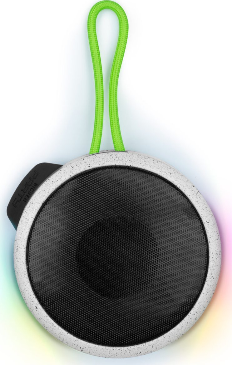 Kutia muzikore Bigben Party Luminous, 15W, Bluetooth TWS, gri