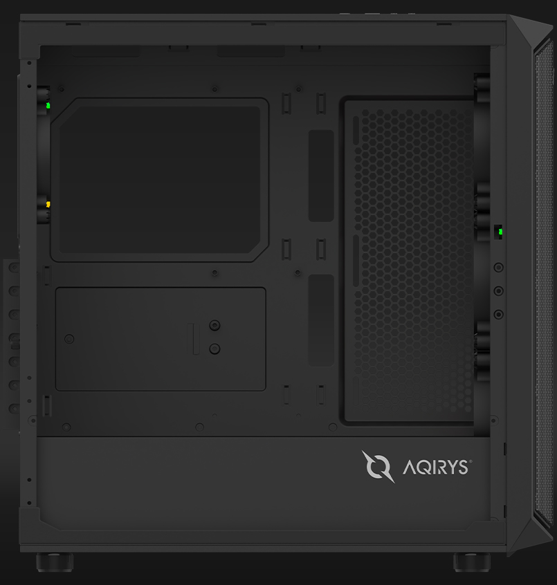 Kuti kompjuterike gaming WEZEN Pro, ATX, 4x 120mm RGB, e zezë