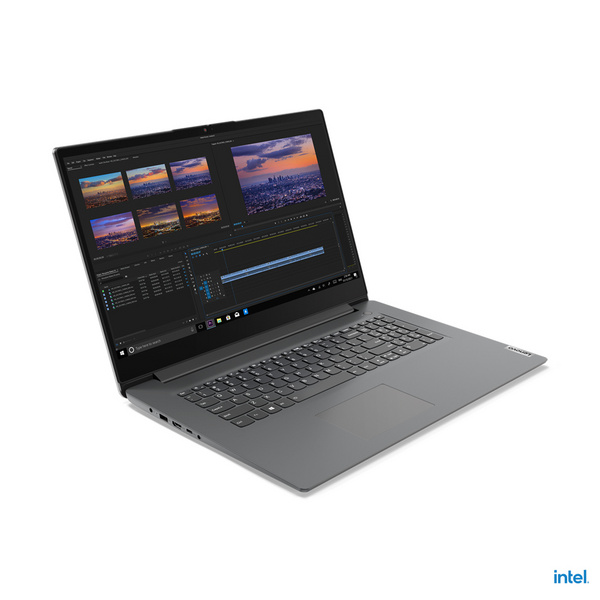 Laptop Lenovo V17 G2 ITL, 17.3", Intel Core i5, 8GB RAM, 256GB SSD, Intel Iris Xe Graphics, gri