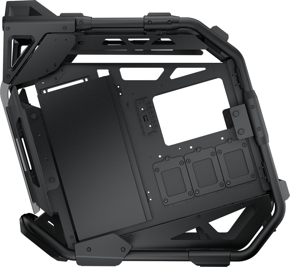Kasë PC Cougar Cratus, Mid Tower, open frame, e zezë