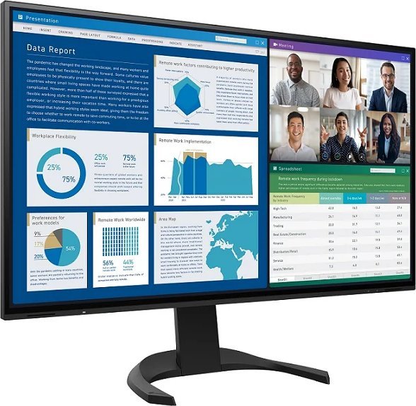 Monitor Eizo FlexScan EV2740X, 27", 4K, i zi