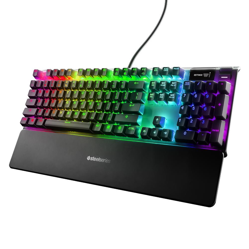 Tastierë Steelseries Apex Pro, US, e zezë