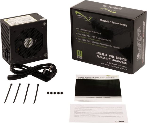 Burim energjie Nanoxia Deep Silence Smart Power 340193 ATX, 500W