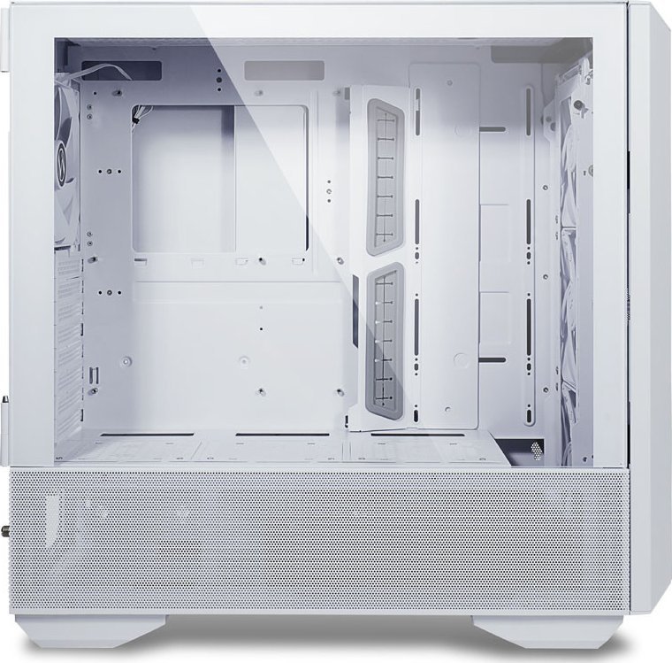 Kuti PC Lian Li LANCOOL III RGB, mid tower, ATX E ATX, e bardhë