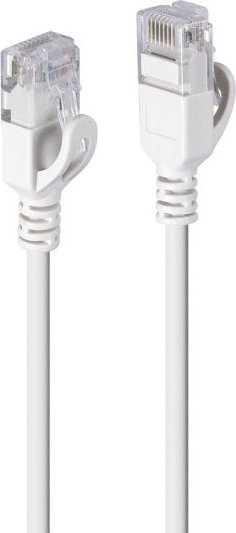Kabllo rrjeti Lindy Cat.6A Ultra Slim, 0.3m, gri