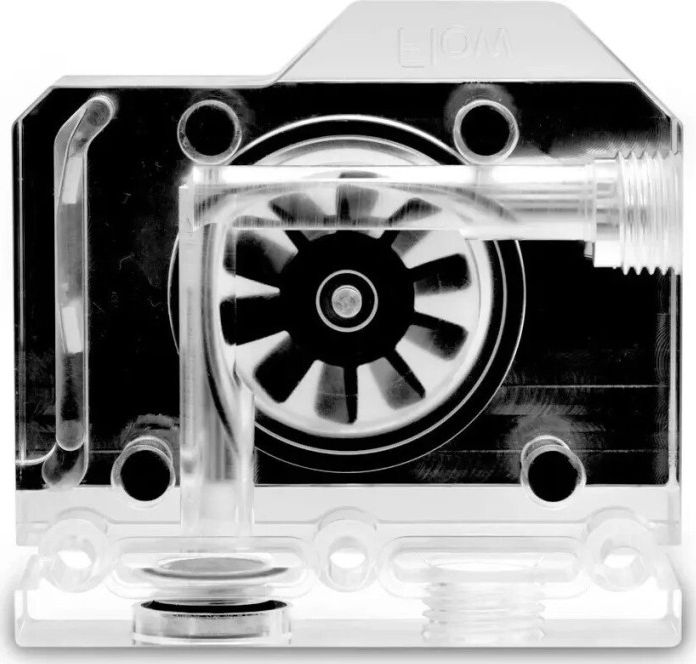 Tregues rrjedhje uji EKWB Quantum ScalarFlow BtT, D RGB, transparant