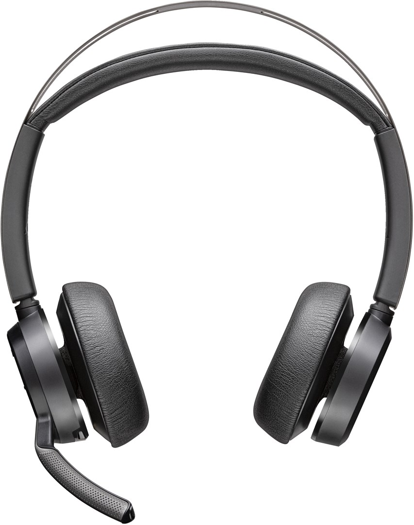 Kufje Poly Voyager Focus 2, Wireless, të zeza