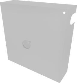 Strehë kabllosh Alantec FOOZK-60-B, 60x60cm, për kornizë rezervë, gri