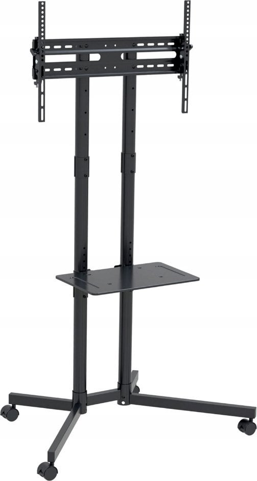 Статив за ТВ Maclean MC-951, 32-70\", VESA 600x400, на тркалца, црн