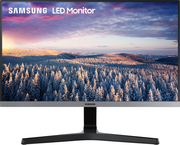 Monitor Samsung LS27R350FHUXEN, 27", LED, 75 Hz, i hirtë i errët