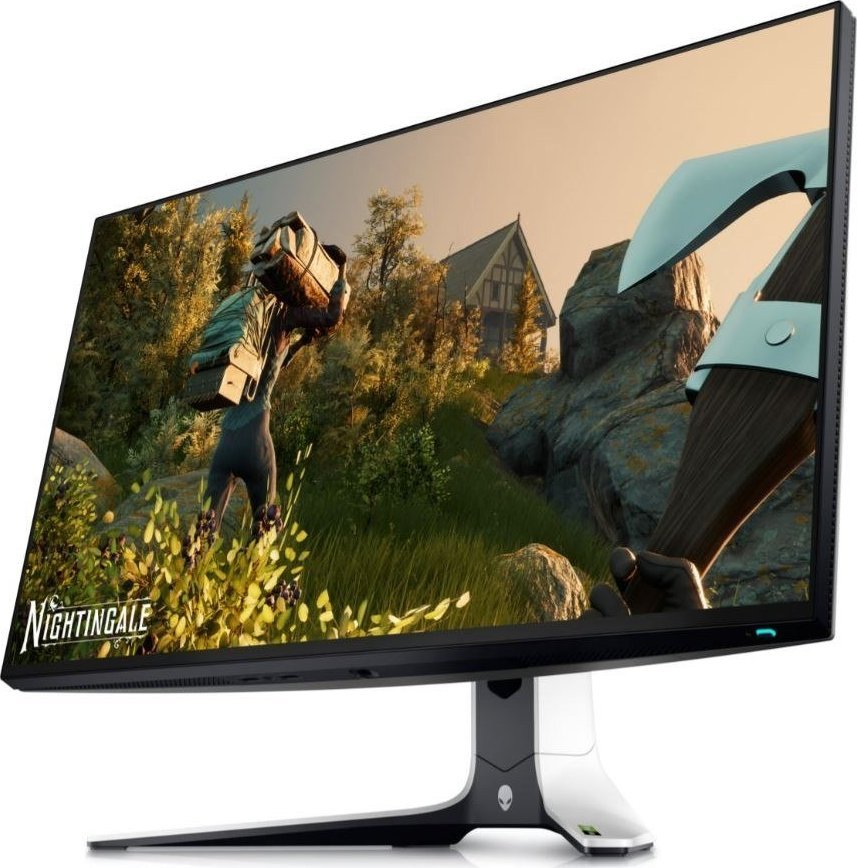Monitor Dell Alienware AW2723DF, 27", WQHD, i zi/ bardhë
