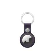 Apple AirTag FineWoven Key Ring, Midnight Purple