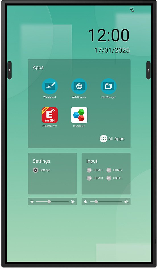 Ekran profesional NEC Sharp PN-LM431, 43", 4K UHD, touchscreen, i zi