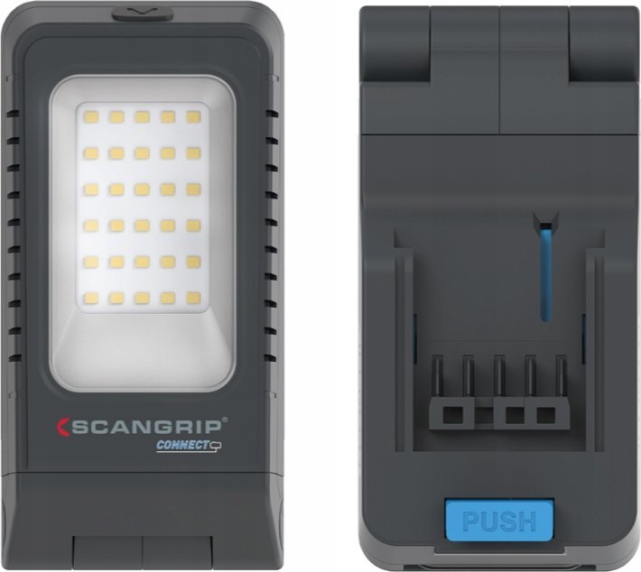 Prozhektor pa kabëll Scangrip CONNECT BASIC 18V, LED 1000 lumen, kompakt, pa bateri