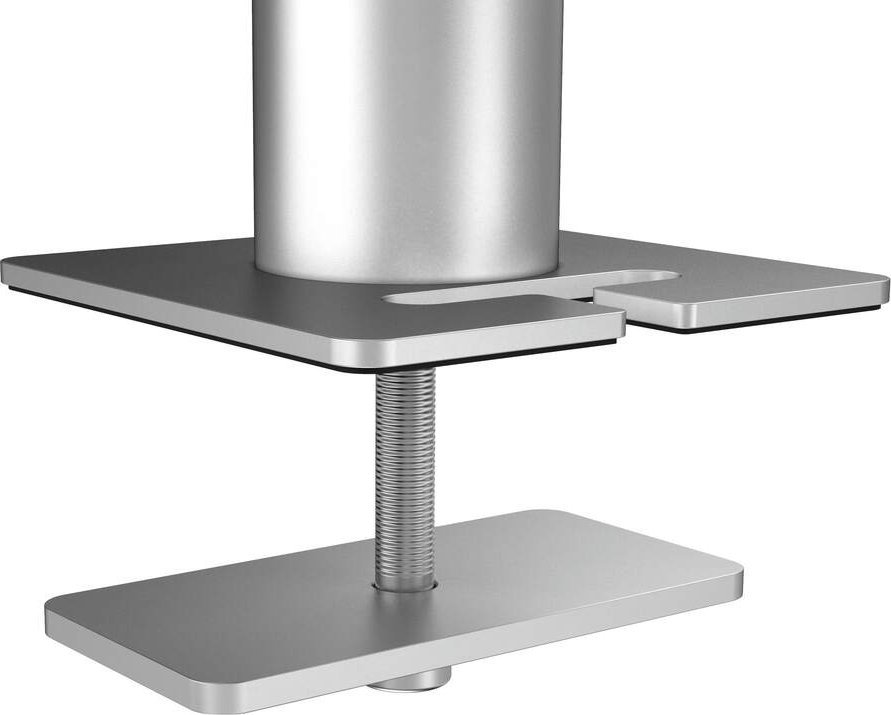 Mbajtës tavoline për 2 monitorë Durable Pro 508623, 21"-27", deri 8kg, argjendtë