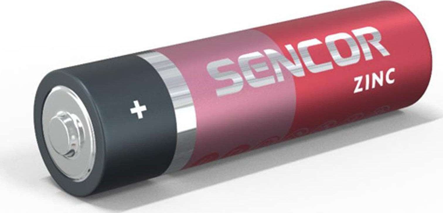 Bateri AA Sencor One-off, zink karbon, set 4 copë
