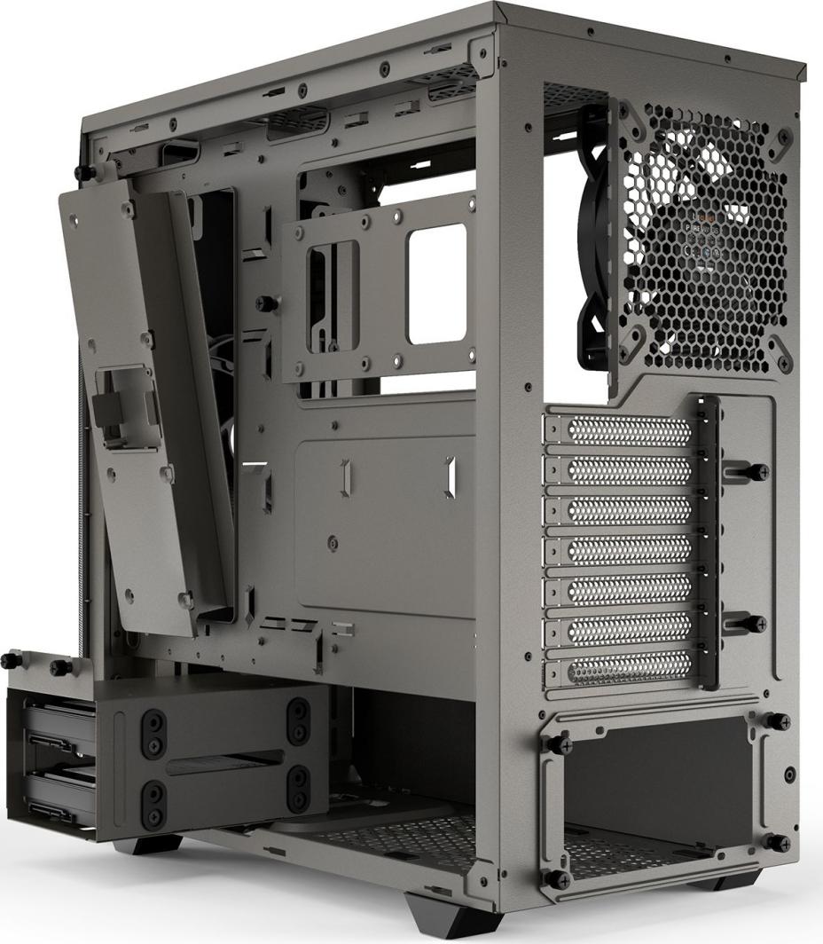 Kasë kompjuterike Be quiet! Pure Base 500, e hirtë