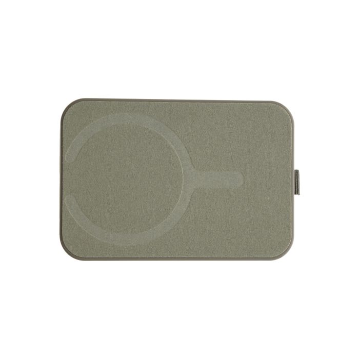 Dviced Leather MagSafe Foldable Cardholder And Stand, Grey