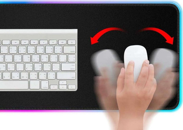 Alogy RGB Гејминг Подлога за Глушец Голема XXL
