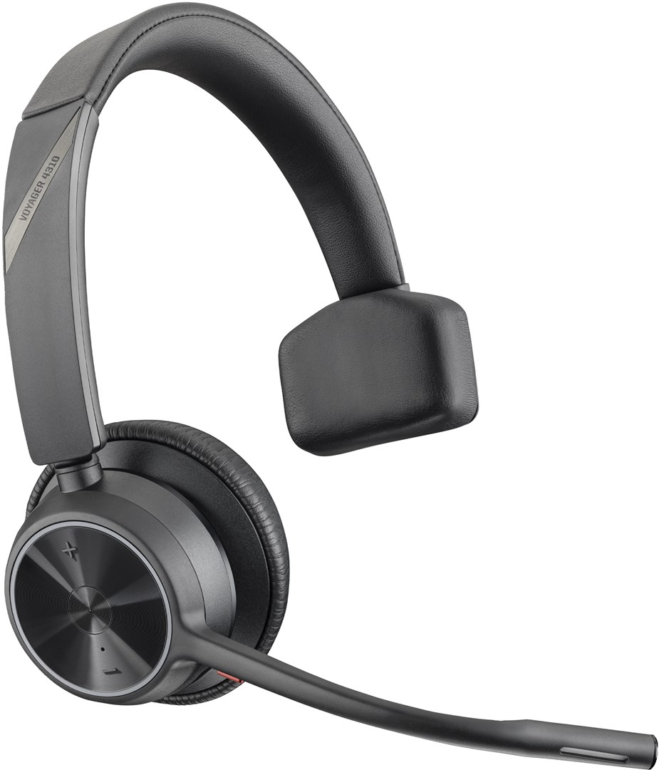 Kufje wireless Poly Voyager 4310 UC, USB-A, të zeza