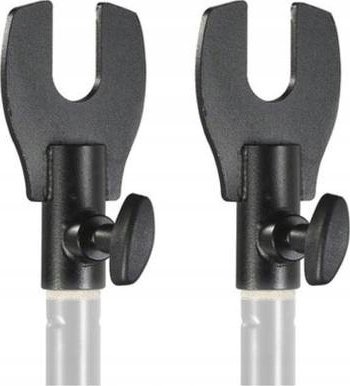 Kllapa sfondi Manfrotto 081, për rrotulla letre, set 2 copë, të zeza