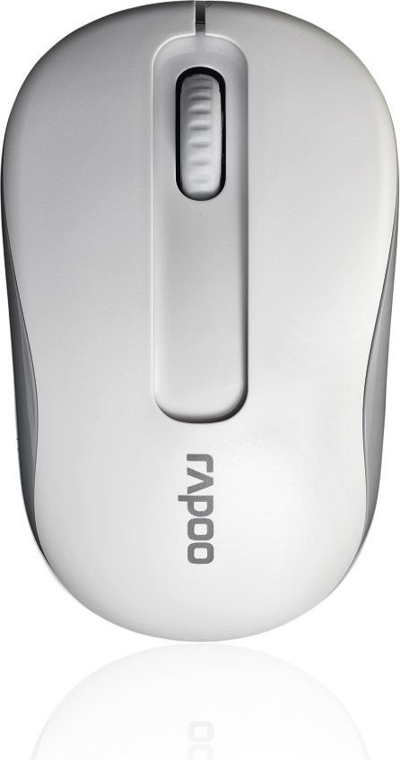 Maus Rapoo M10PLUS, wireless, USB, i bardhë