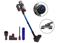 Fshesë me bateri Blow UP450, 450W, 0.8L, gri blu