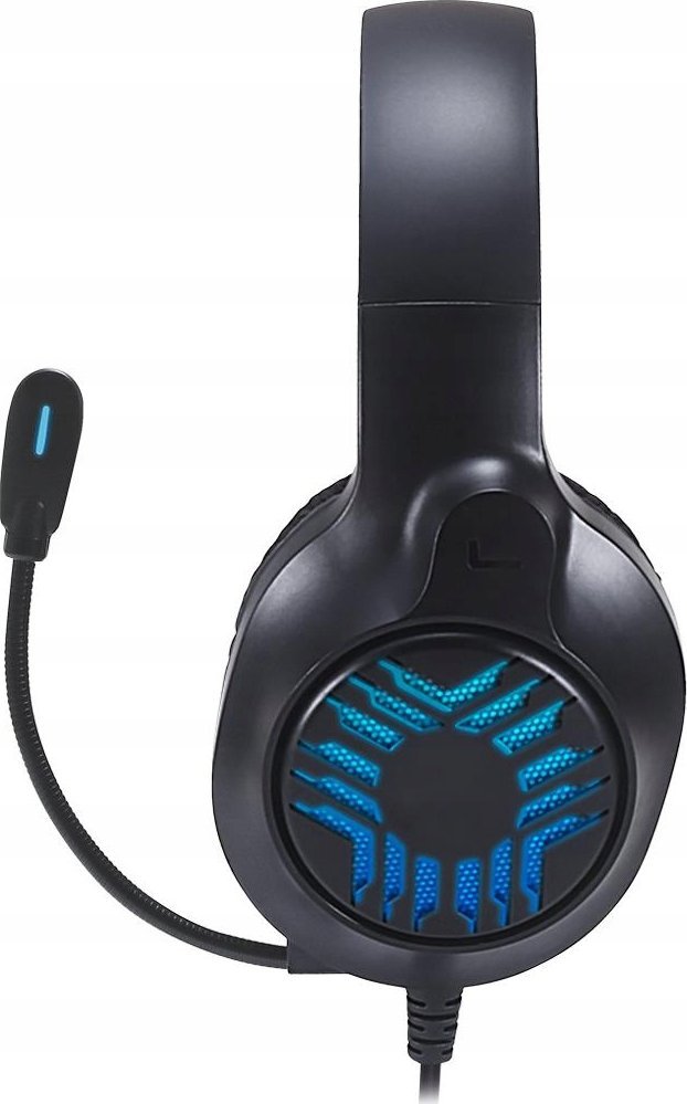 Kufje gaming Speedlink Tyron, stereo, RGB, me mikrofon, të zeza