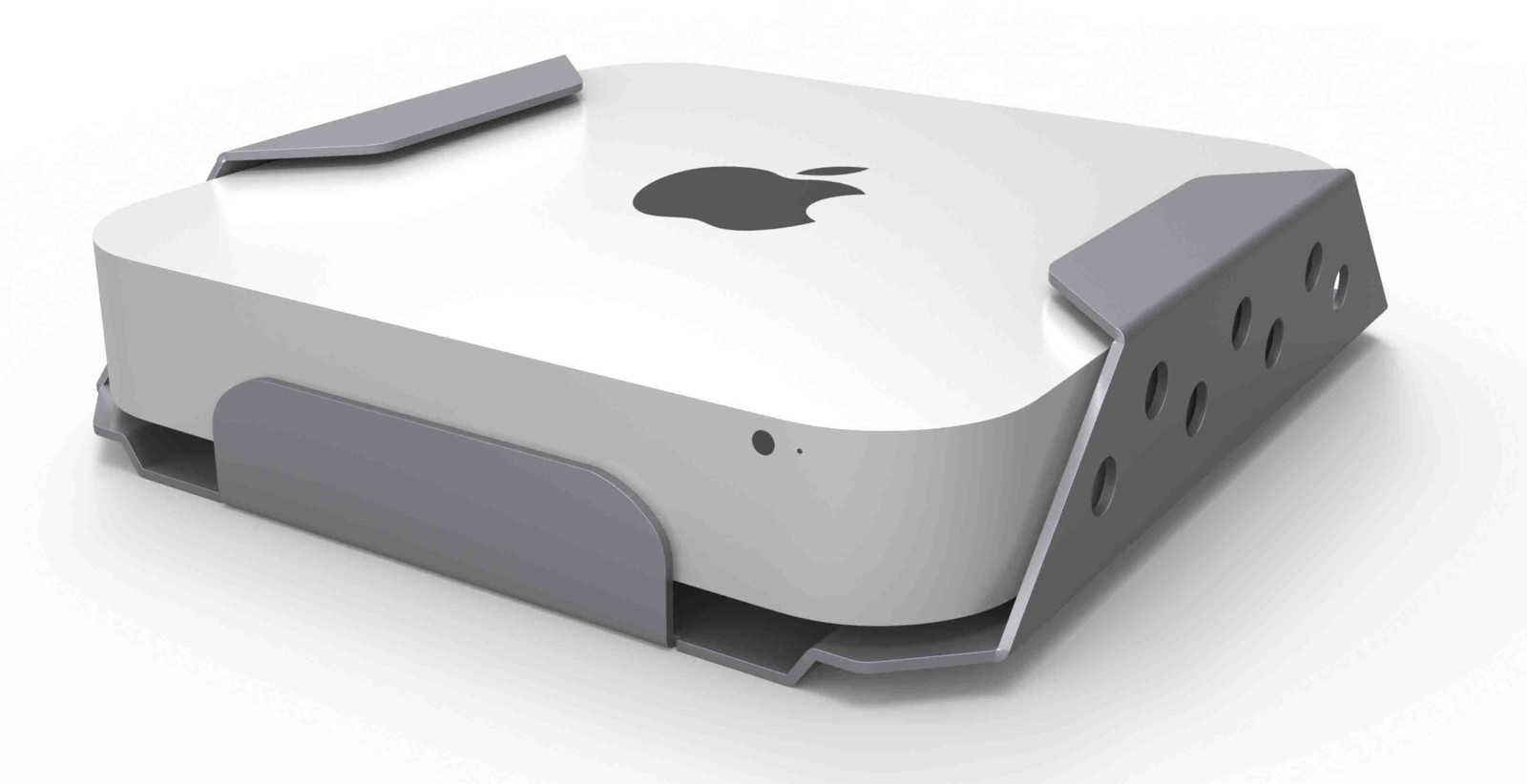 Mbajtëse sigurie Compulocks për Mac Mini, alumini, argjendtë metalik